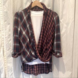 Abercrombie & Fitch plaid shirt